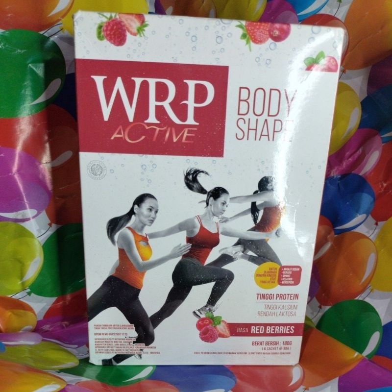 Jual Wrp body shape red berries 180 gr | Shopee Indonesia