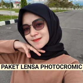 Kacamata Wanita 1318 ✓ Kacamata Photocromic ✓ Kacamata Antiradiasi ✓ Kacamata Minus ✓ Kacamata