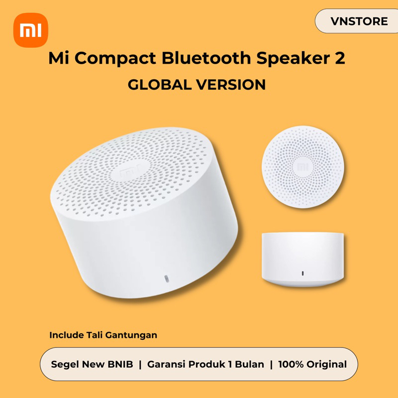 Jual Xiaomi Mi Compact Bluetooth Speaker 2 Original 100% | Shopee Indonesia