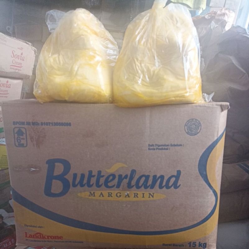 Jual butterland landkrone margarine 500 g repack Shopee Indonesia
