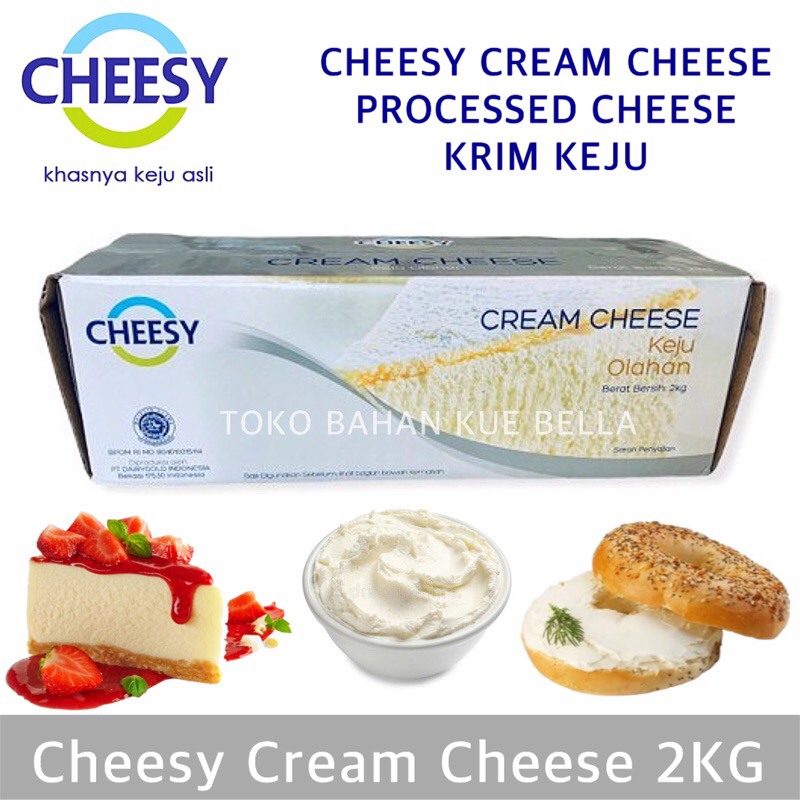 Jual Cheesy CREAM CHEESE 2KG Keju Krim Cheese Shopee Indonesia