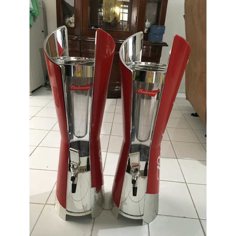 Jual Beer tower dispenser budweiser 3L Shopee Indonesia