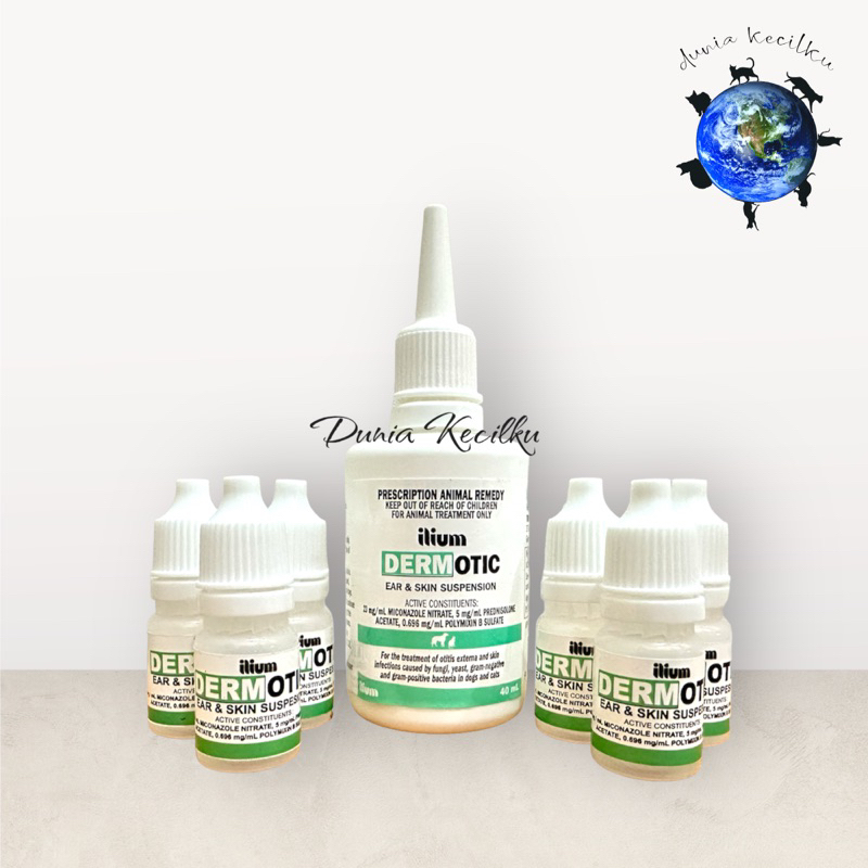 Dermotic drops for outlet dogs