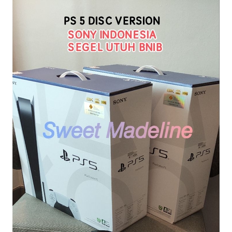 Jual PS5 Disc Version Garansi Sony Indonesia Baru Segel BNIB | Shopee ...