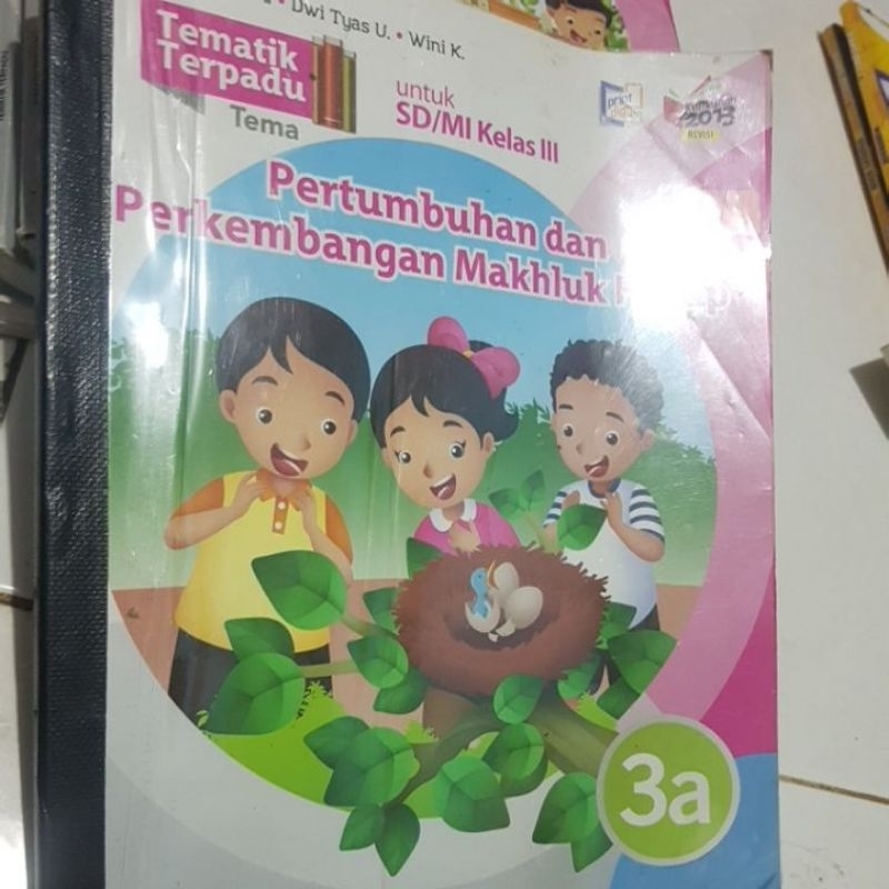 Jual Buku Pelajaran Kelas Sd Mi Tematik Terpadu Penerbit Erlangga A