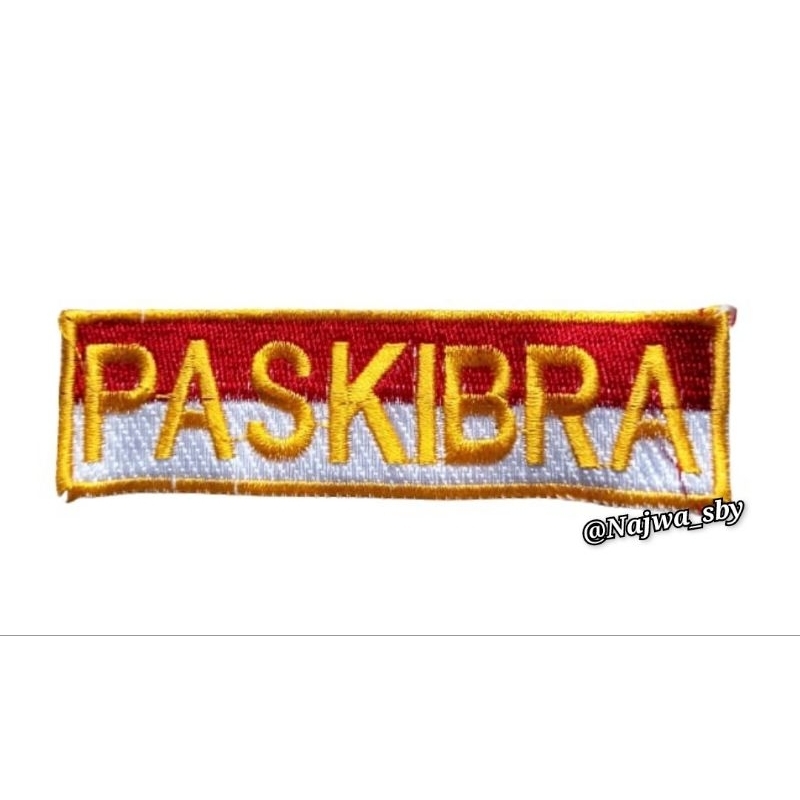 Jual Bet Badge Bordir Paskibra Merah Putih Shopee Indonesia