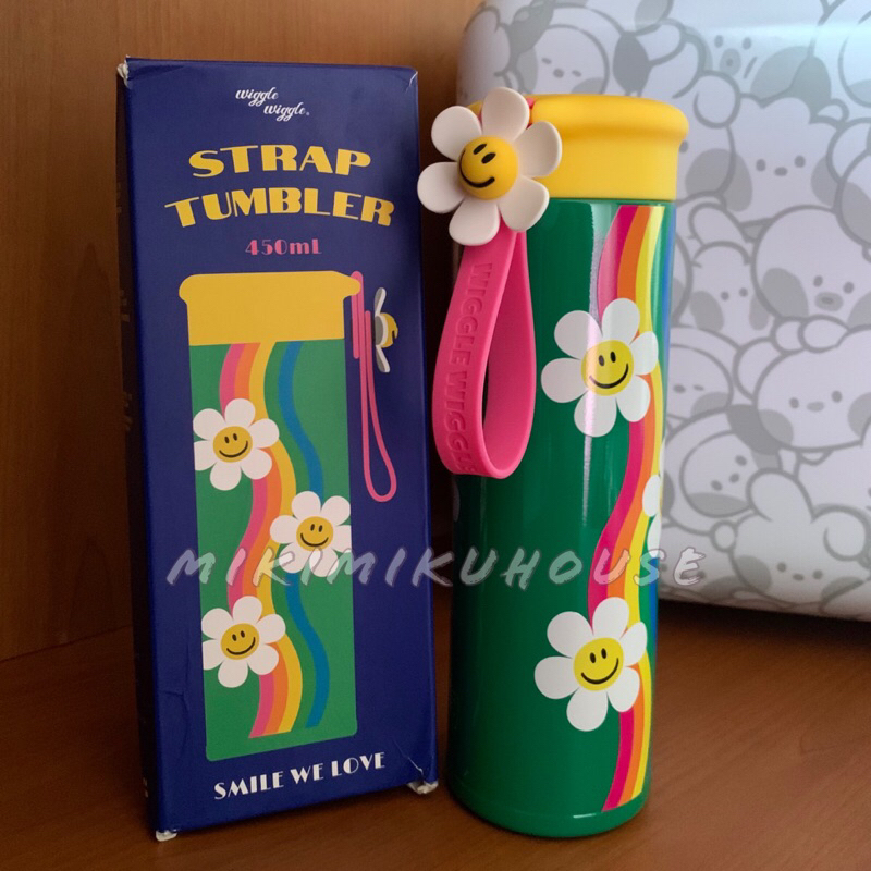 Jual NEW 2022 WIGLE WIGGLE STRAP TUMBLER STAINLESS STEEL OFFICIAL KOREA ...