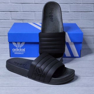 Sandal Selop Pria Adidas A35 Full Black Slide 100% Grade Original Made In  Vietnam