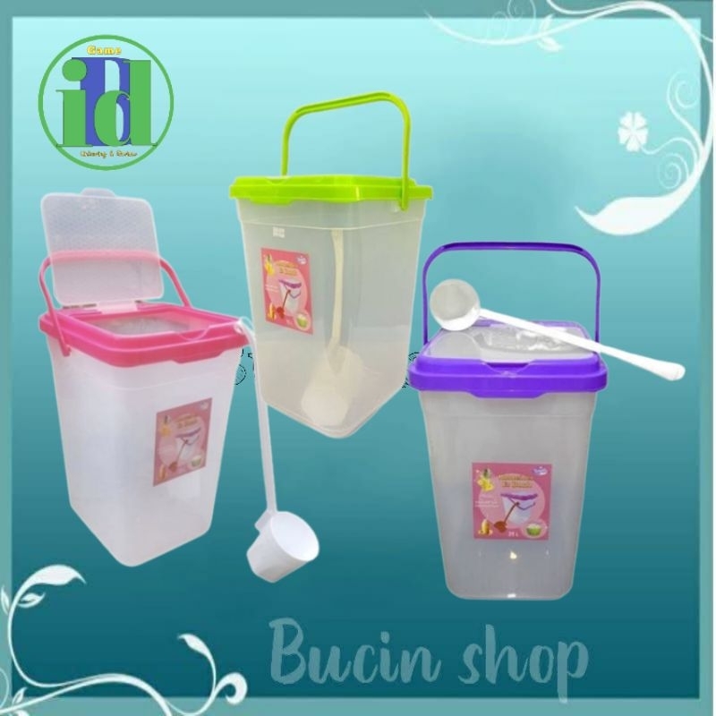 Jual Kontainer es buah Lovenia 15 liter / wadah es buah plastik / drink ...