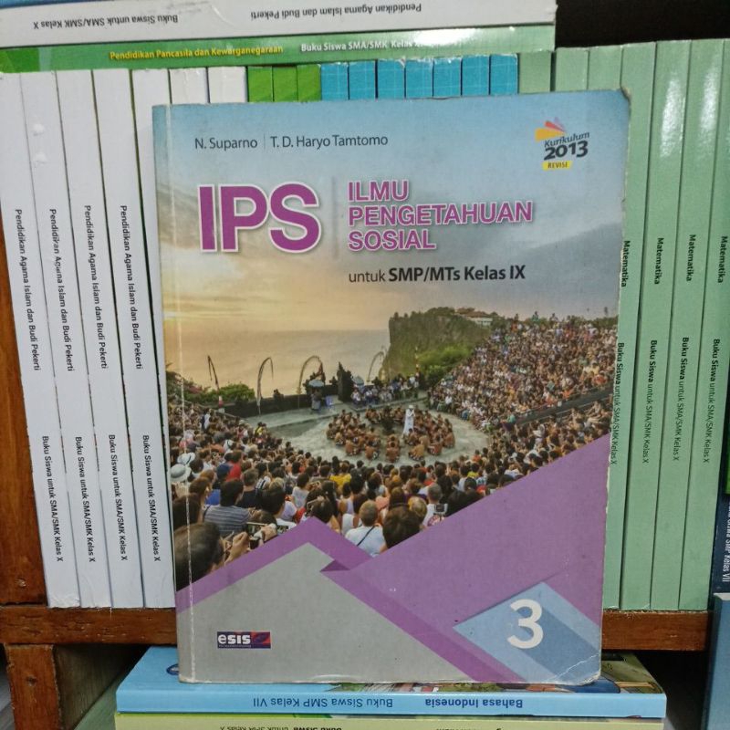 Jual Esis Buku Ips Untuk Smpmts Kelas 9 Kurikulum 2013 Revisi Shopee Indonesia 3092