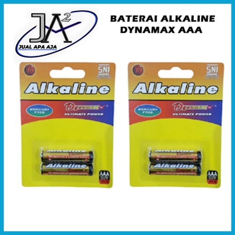 Jual Baterai Alkaline Batu Baterai Dynamax Alkaline AAA Alkaline AA 2pcs Shopee Indonesia