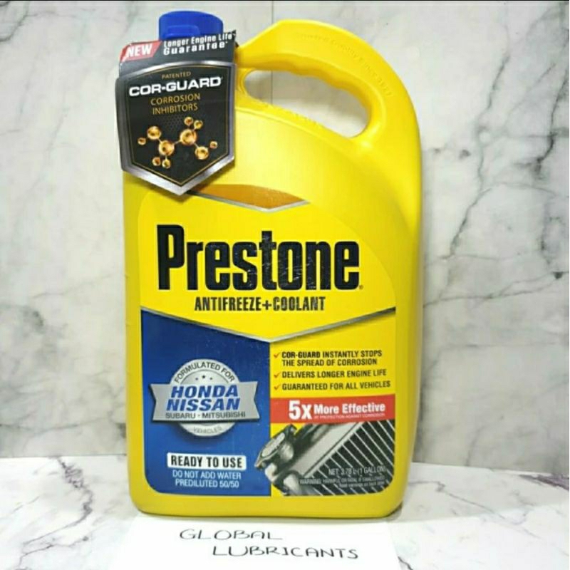 Jual NEW! Prestone Antifreeze Radiator Coolant 50 + 3,78L (Biru) (Air/ Cairan