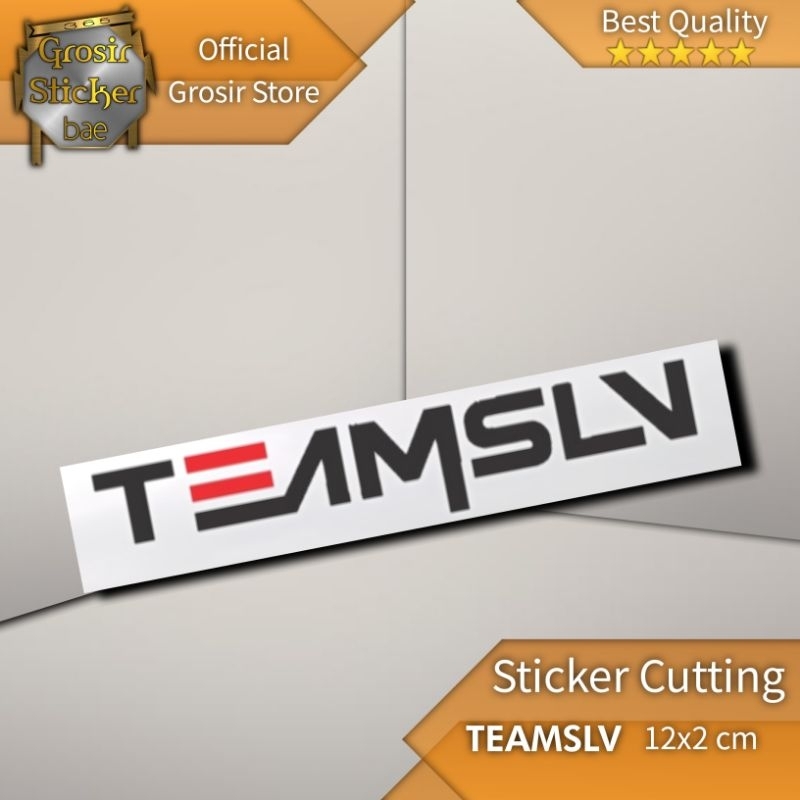 Jual Sticker TEAMSLV cutting sticker motor teamslv Harga grosir ...