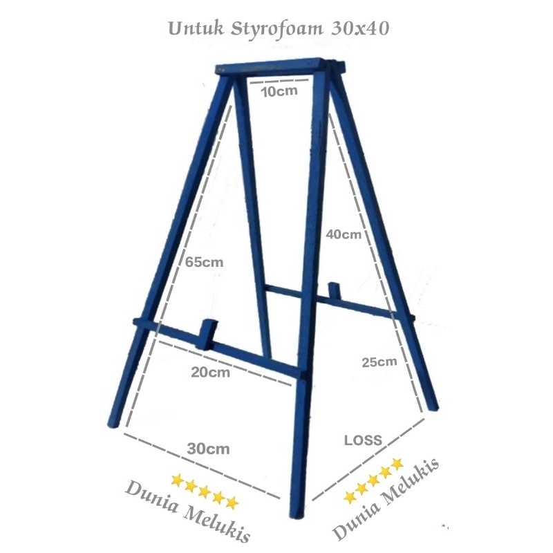 Jual Meja Lukis/Jagrak Styrofoam 30x40cm | Shopee Indonesia