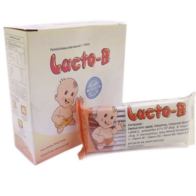 Jual Lacto-B Harga 1 Sachet (untuk Pencernaan Anak) | Shopee Indonesia