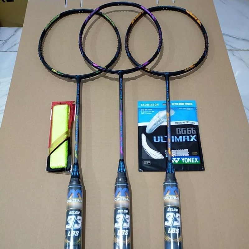 Jual RAKET BADMINTON POWER MAX FURIOUS 30 ORIGINAL Shopee Indonesia