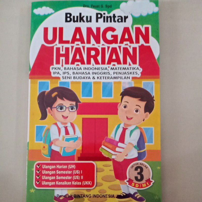 Jual Buku Pintar Ulangan Harian Sd Mi Kelas 1 2 3 4 5 6 Shopee Indonesia