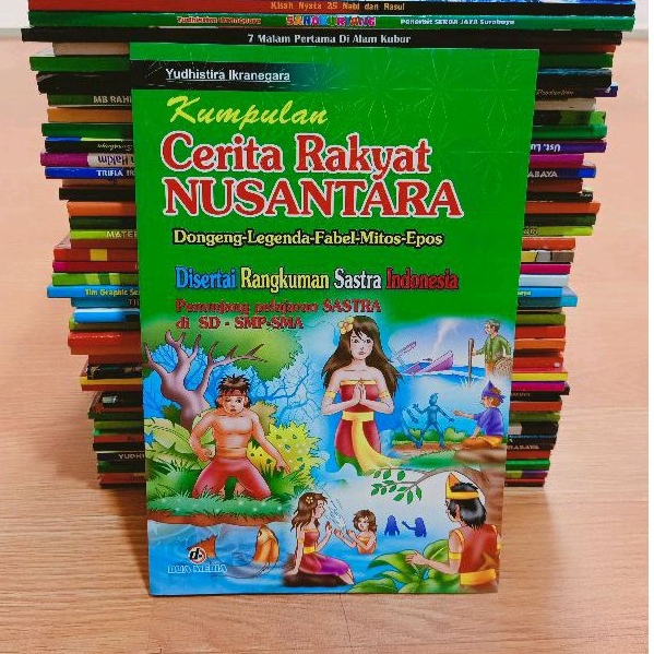 Jual BUKU KUMPULAN CERITA RAKYAT NUSANTARA BERGAMBAR FULL COLOUR 128 ...