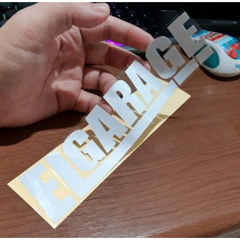 Jual STIKER MOBIL STIKER CUTTING ELGARAGE STIKER KACA MOBIL | Shopee ...
