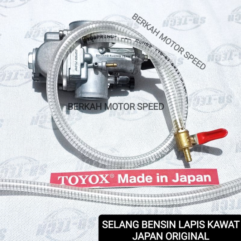 Jual Selang Bensin Toyospring Japan Selang Toyox Original Kran Selang