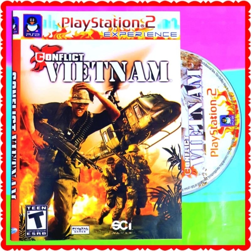 Conflit Vietnam  ps2  - Jeux vidéo