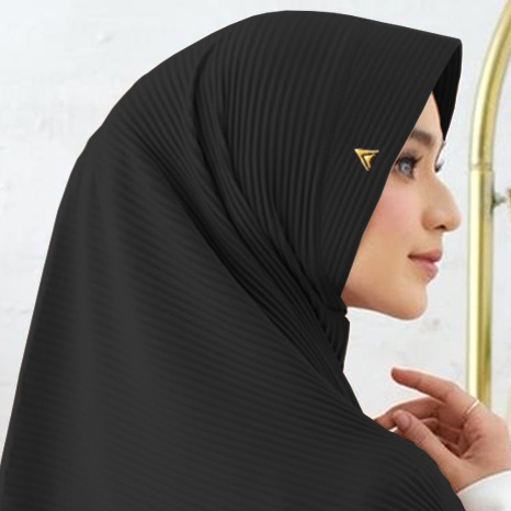 JILBAB INSTAN PLISKET REMPEL/HIJAB JERSEY/BERGO PLISKET GOTIK