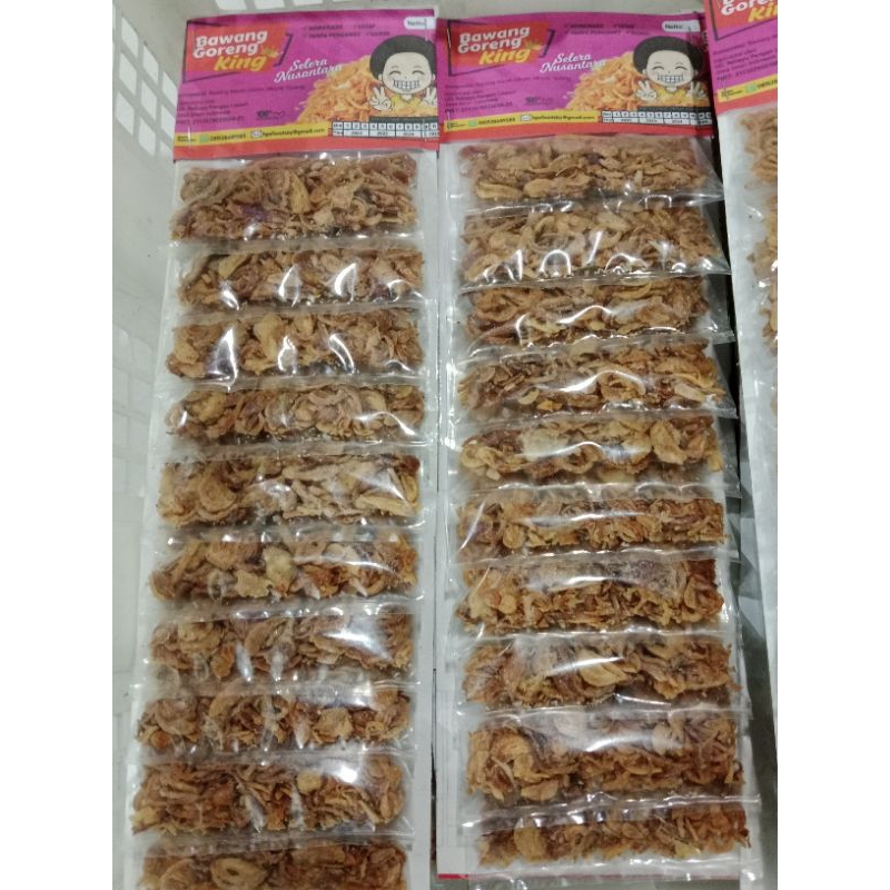 Jual Bawang Goreng King Renteng Asli Renyah Gurih Shopee Indonesia