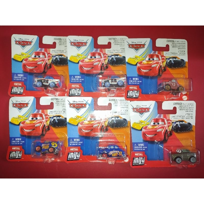 Jual Cars Mini Racers - Jimbo, Cigalert, Sterling, Fabulous Lightning ...