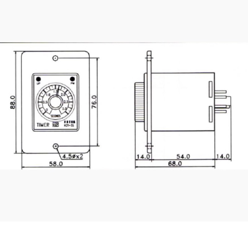 Jual Timer Fotek H2Y-30M 220V | Shopee Indonesia