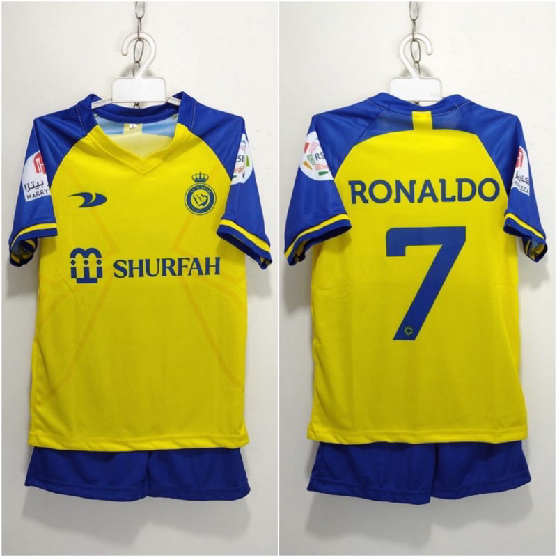 Men Cristiano Ronaldo Jersey, CR7 Al Nassr FC Jersey - Yellow  (KDB-231144260) - KDB Deals