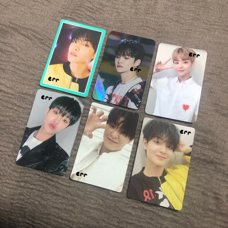 Jual [JIHOON] Photocard Konsep TSS hapter1 MD Trace Jihoon Digipack