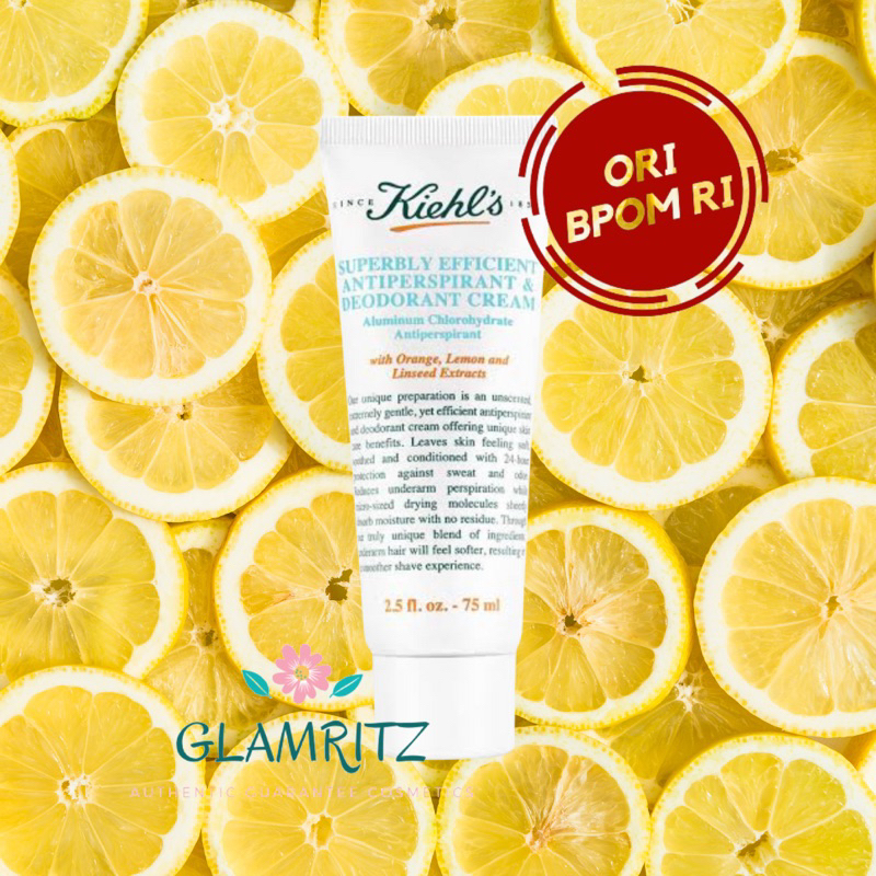 Jual Kiehls superbly efficient antiperspirant & deodorant cream 75 ml