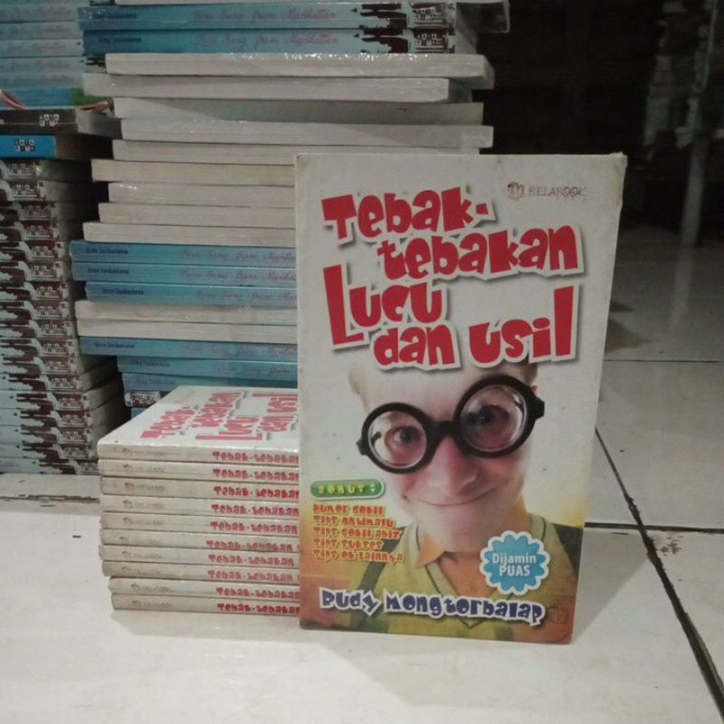 Jual Buku Tebak Tebakan Lucu Dan Usil Original Shopee Indonesia 0192