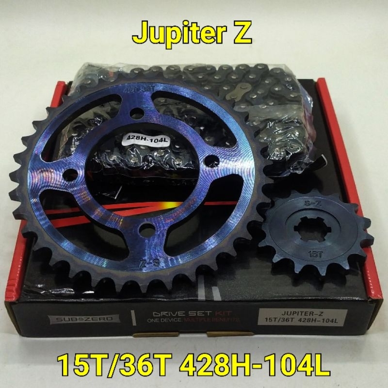 Jual Subzero Gear Set Jupiter Z Vega R New FizR Force 1 Alfa Vega R ...
