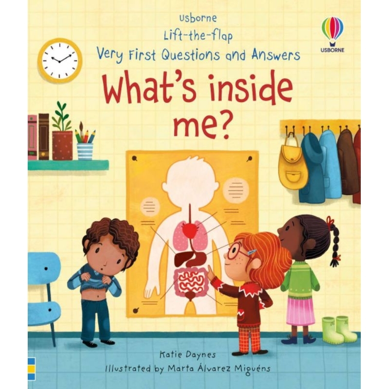 Jual Usborne What's Inside Me Lift The Flap Very First Question and ...