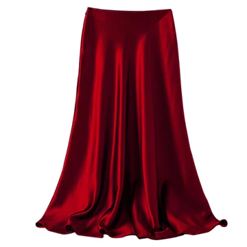 Korean Skirt Rok Satin Rok Korea Bawahan Satin