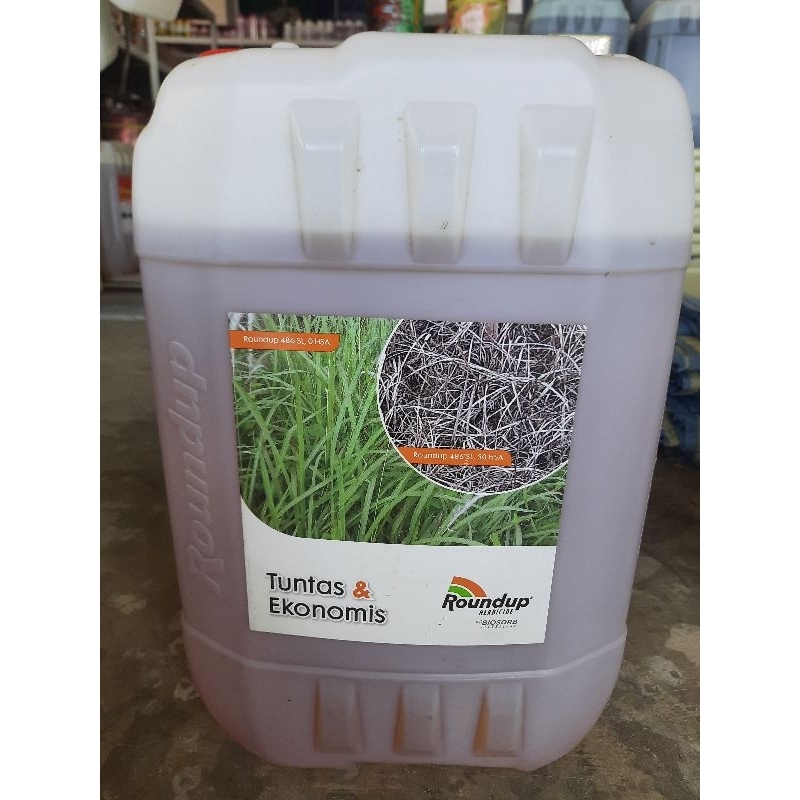 Jual Herbisida sistemik Glifosat 20liter rondap pembasmi rumput ...
