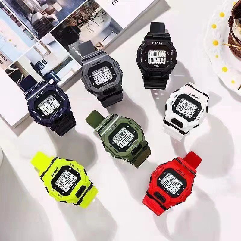 Jual (Terima Cod)Jam Tangan Pria Sport Digital Sergi New Strap Rubber ...