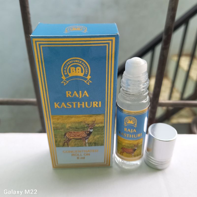Jual Parfum Bin Ali Raja Kasthuri 6ml Minyak Wangi Arab Non