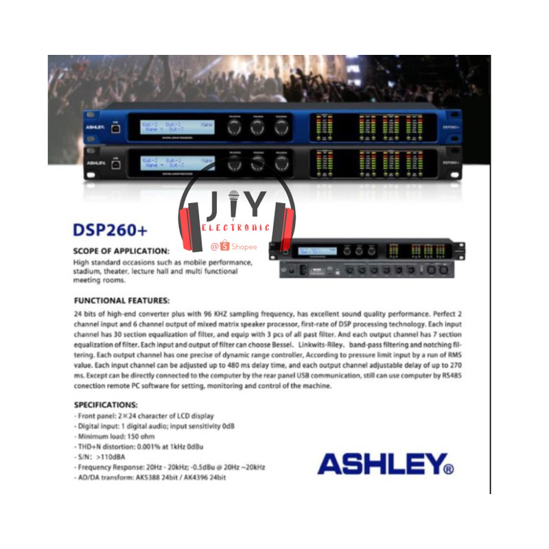 Jual DLMS Management Ashley DSP260+ Plus DSP-260+ DSP 260+ Original ...