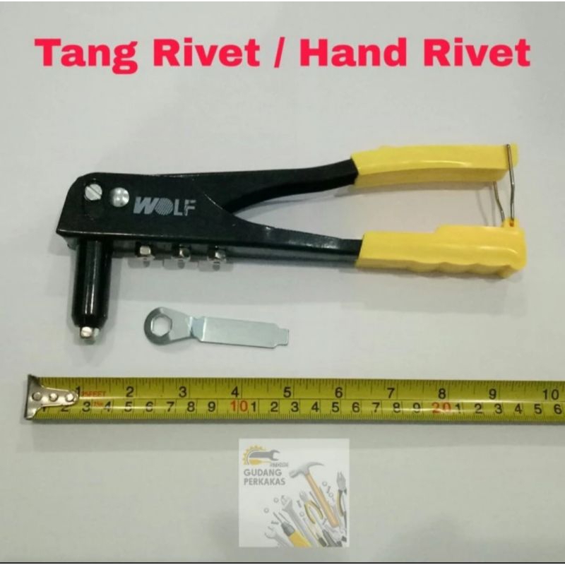 Jual Tang Rivet Wolf Hand Riveter Tang Klem Ripet Paku Rivet Shopee Indonesia