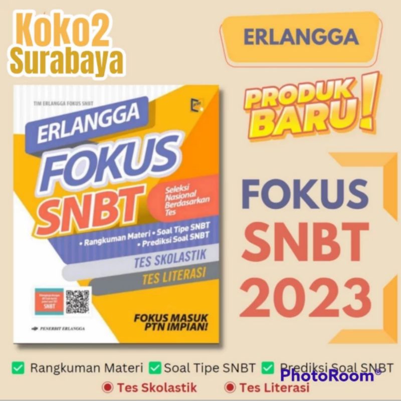 Jual Buku Fokus Snbt Sma Original 2023 Erlangga Shopee Indonesia