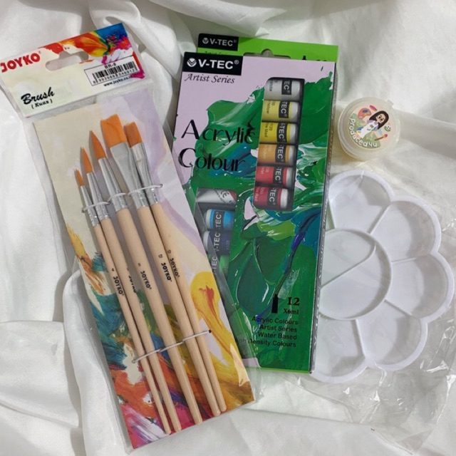 Jual PAINTING KIT + Clay Varnish 25ML Shopee Indonesia