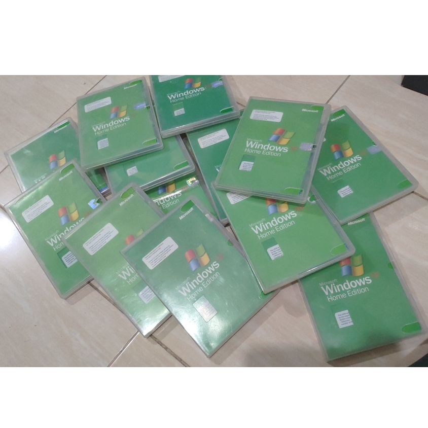 Jual CD / Kaset Windows XP Home Edition + SN Original Bekas / Second ...