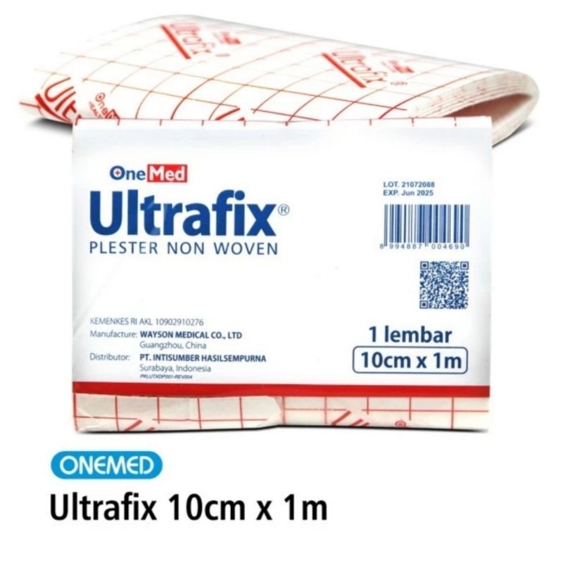 Jual ultrafix 10cm x 1m 10x1 plester luka onemed / roll | Shopee Indonesia