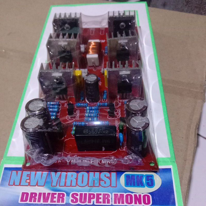 Jual Kit driver yiroshi mk5 mono tef | Shopee Indonesia