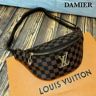 Jual Tas Pinggang Wanita Import, Waist Bag Wanita Branded Original, Lv