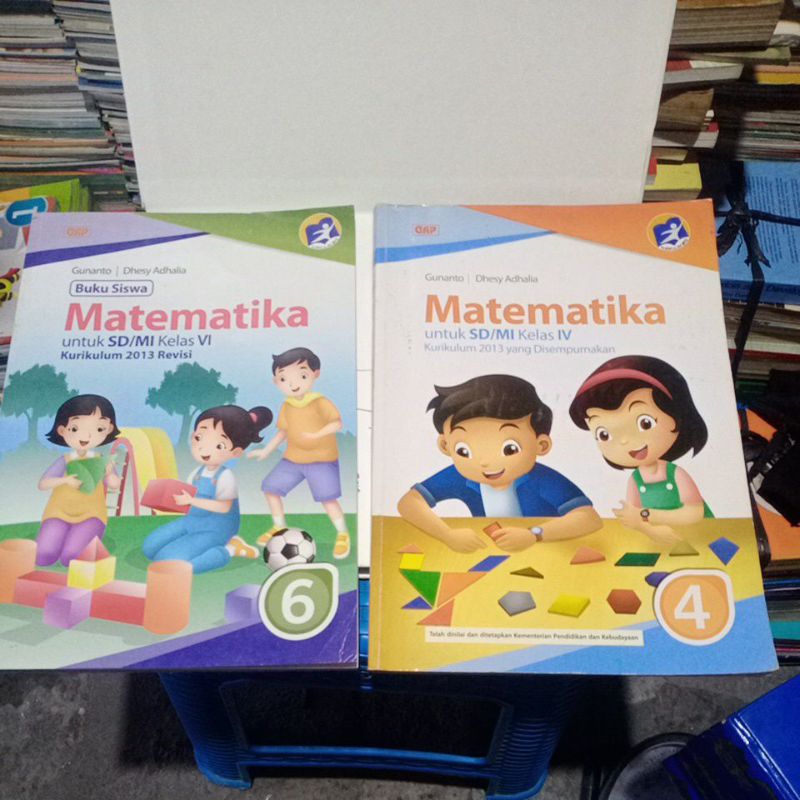 Jual Matematika Kelas 4, 6 Sd/Buku Siswa Gap | Shopee Indonesia