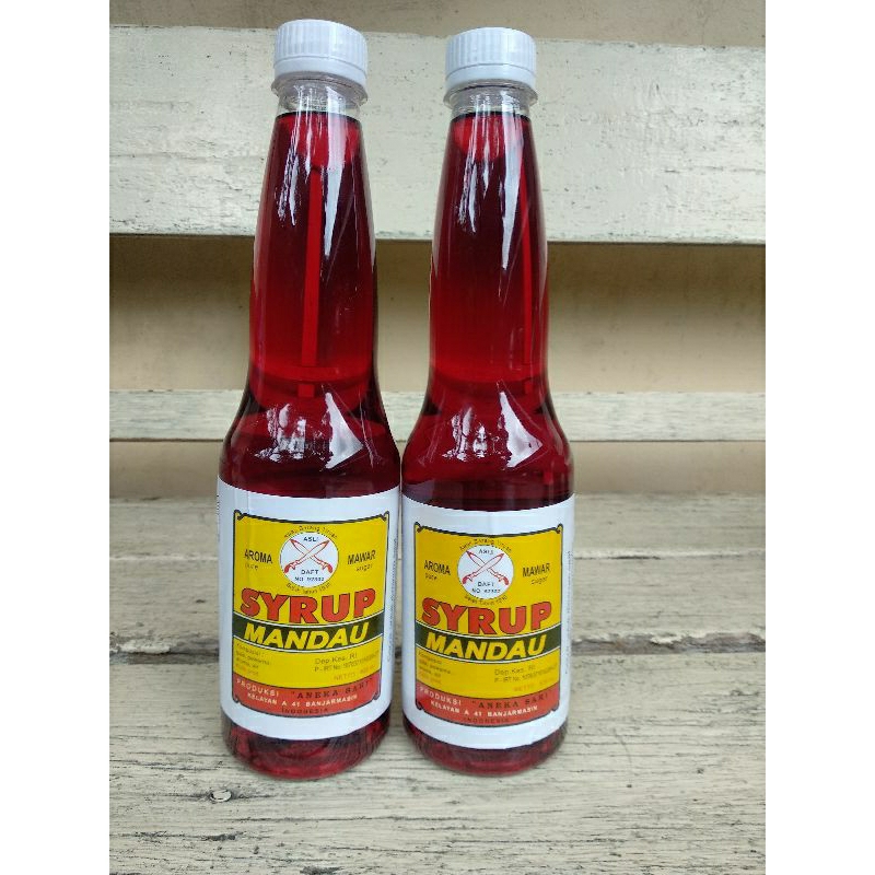 Jual Sirup Mawar capMandau (Kemasan Baru 620ml) | Shopee Indonesia