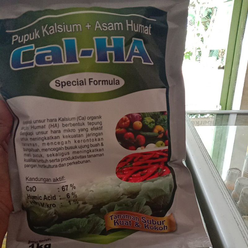 Jual CAL-HA Pupuk kalsium+asam humat 1 kg | Shopee Indonesia